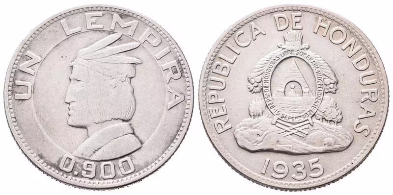 Honduras, Lempira 1935