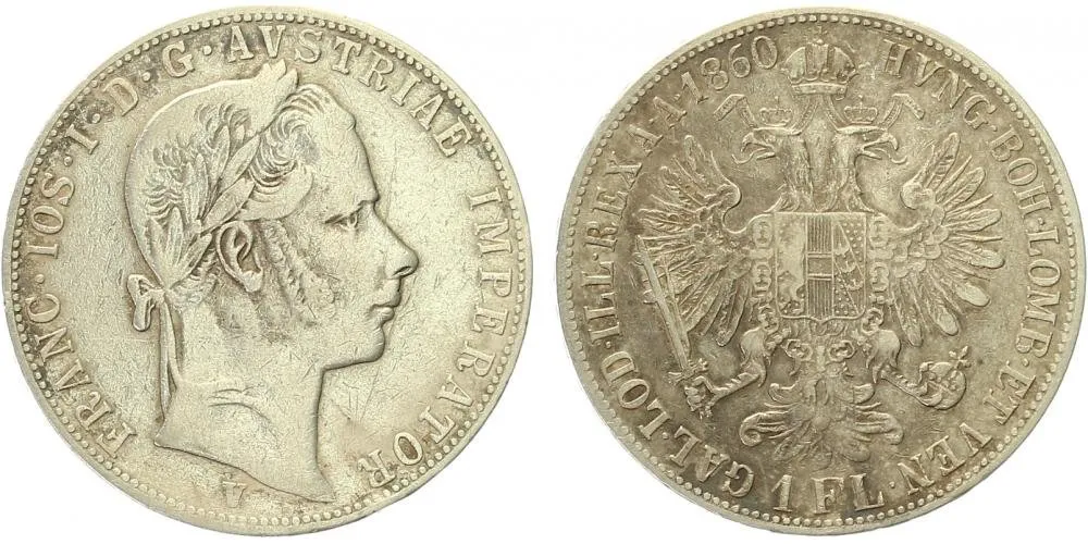 Rakouská a spolková měna, 1857 - 1892 — 1