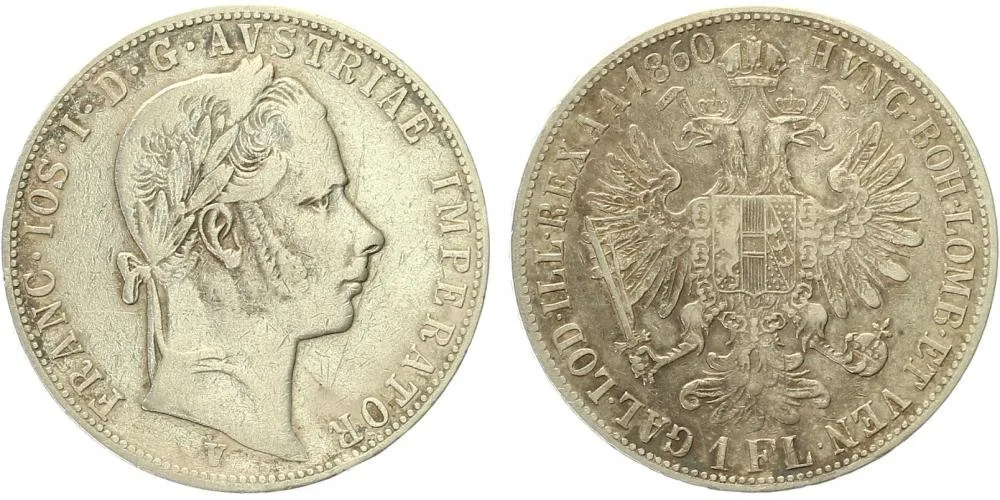 Rakouská a spolková měna, 1857 - 1892 — 1