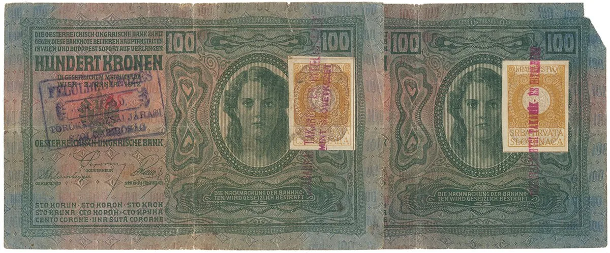 Razítkované R-U bankovky na Balkáně 1919-1921 — 1