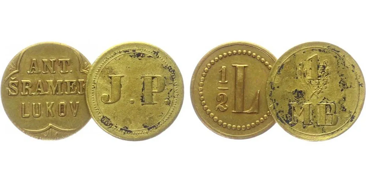 Chmelové a pivní známky — 1