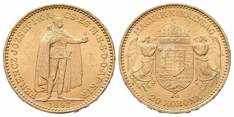 20 Koruna 1897 KB