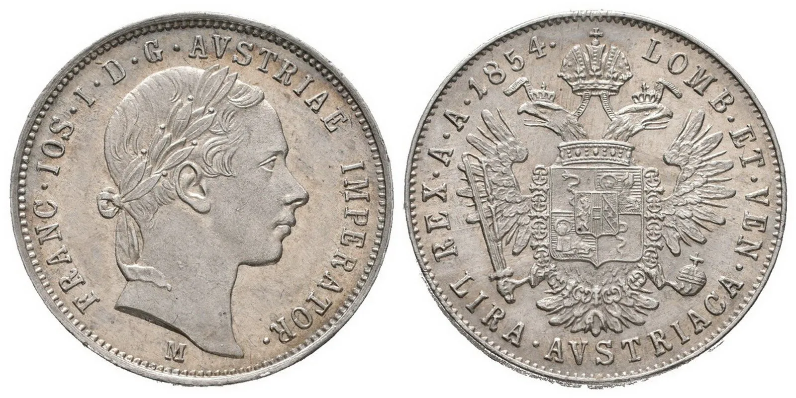 Konvenční měna, 1848 - 1857 — 1
