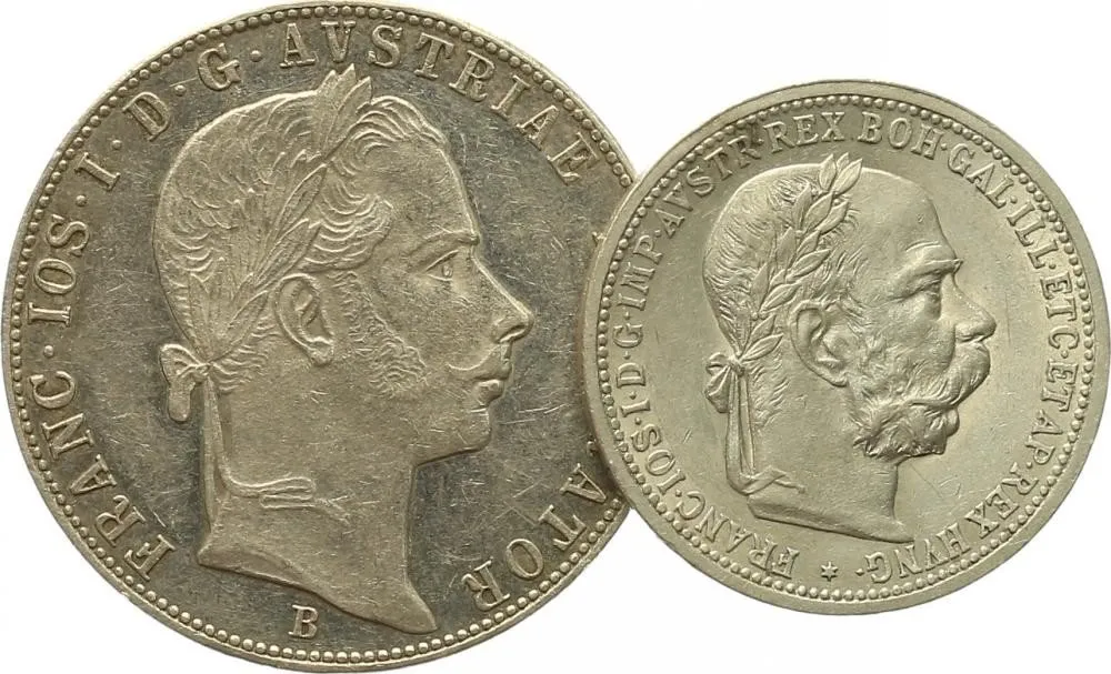 Rakouská a spolková měna, 1857 - 1892 — 1