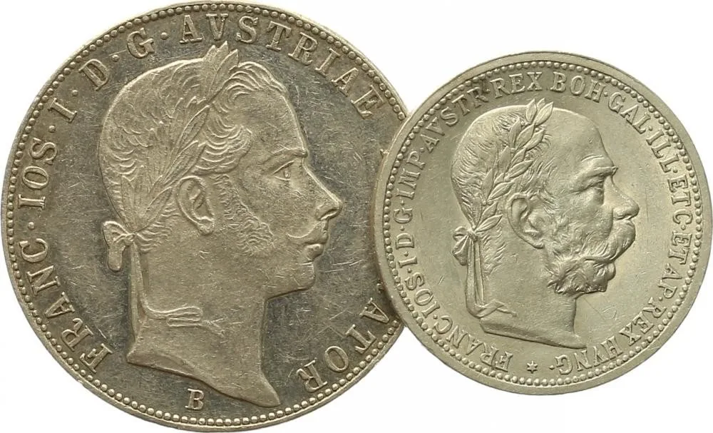 Rakouská a spolková měna, 1857 - 1892 — 1