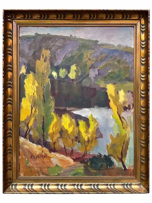 Vojtěch Erdélyi: Vojtěch Erdélyi (1891 - 1955) - Krajina u Gargilesse