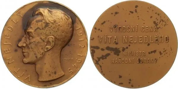 Prádler Jiří - Výroční cena Vít Nejedlý, etue, 60 mm