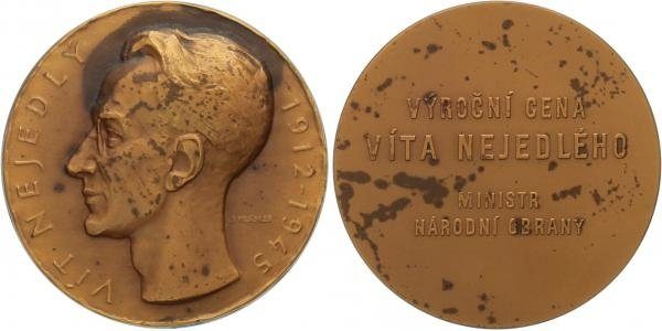 Prádler Jiří - Výroční cena Vít Nejedlý, etue, 60 mm