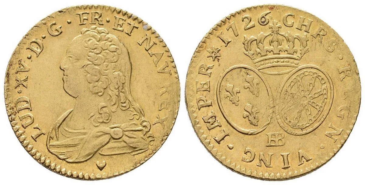 Francie, Louis XV., 1715 - 1774 — 1