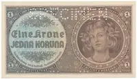1 Koruna b.d. (1940), série D, SPECIMEN, Hej.30b.S1 - fotografie 2
