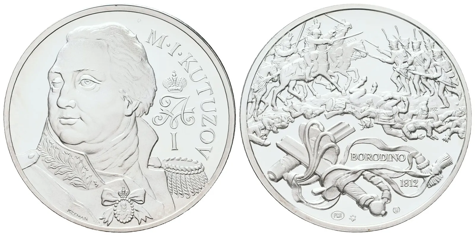 AR Medaile b.l. (2012) - Bitva u Borodina - 200. výročí
