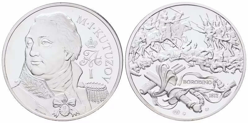 AR Medaile b.l. (2012) - Bitva u Borodina - 200. výročí