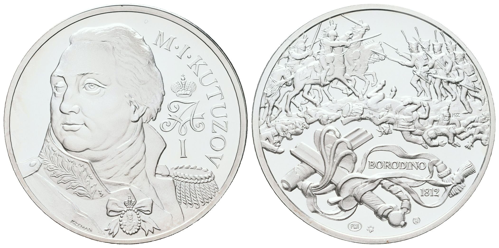 AR Medaile b.l. (2012) - Bitva u Borodina - 200. výročí