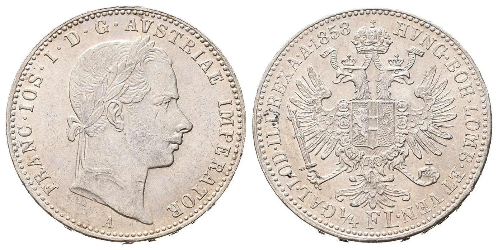 Rakouská a spolková měna, 1857 - 1892 — 1