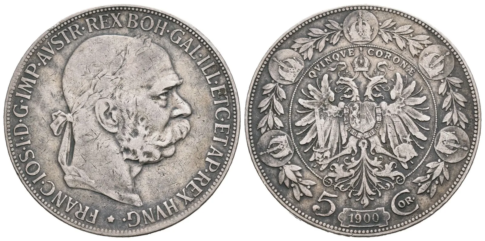 5 Koruna 1900