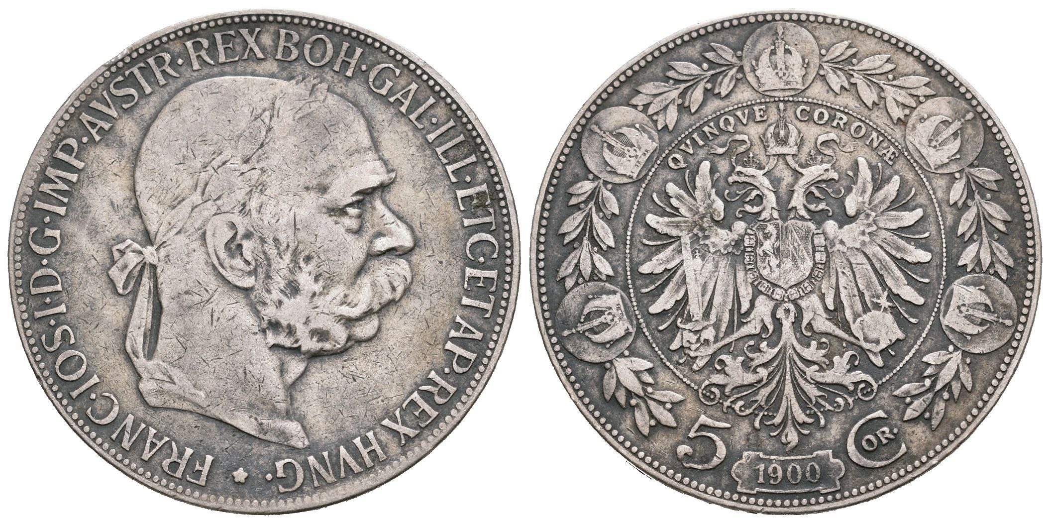 5 Koruna 1900