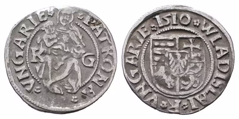 Uhersko, Denár 1510 K-G