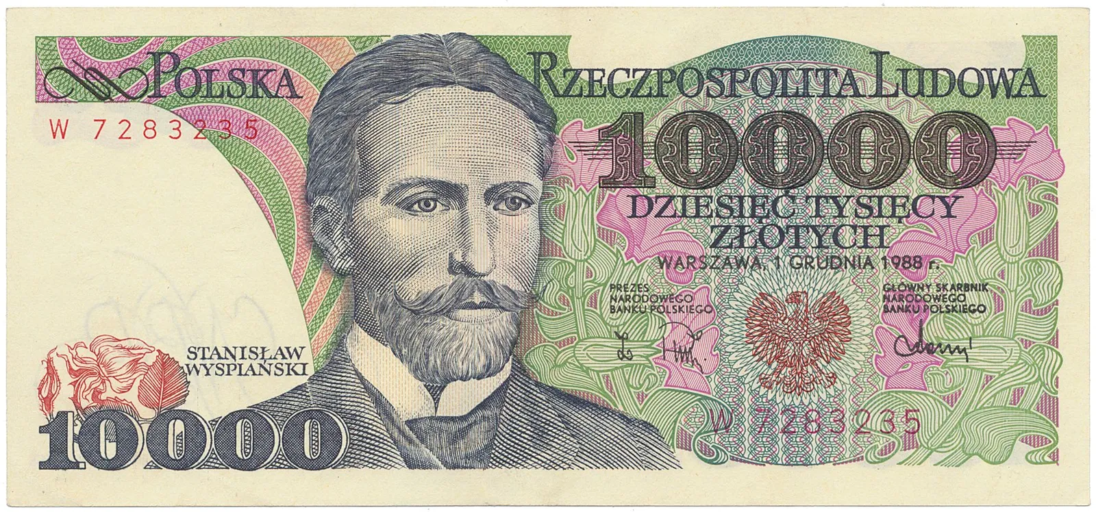 Polsko, 10.000 Zlotych 1988, P.151b