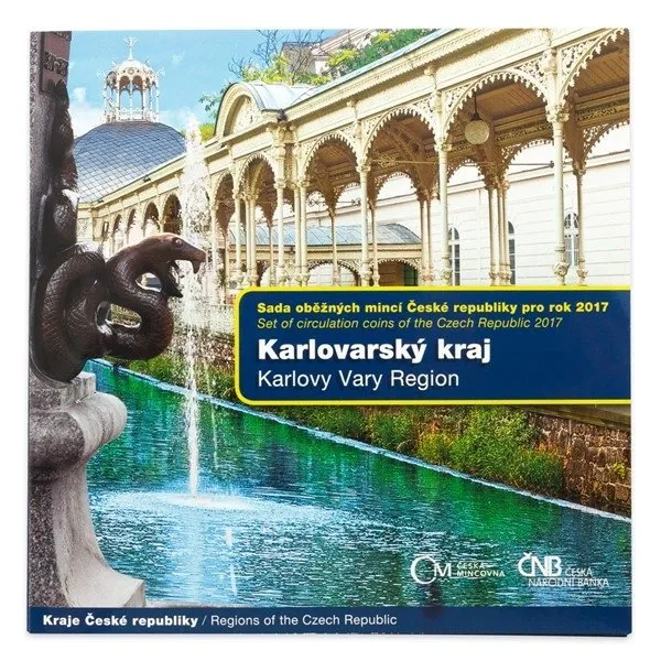 Ročníková sada mincí 2017 - Karlovarský kraj