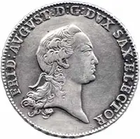 Sasko, Friedrich August III./I., 1763 - 1827 — 1