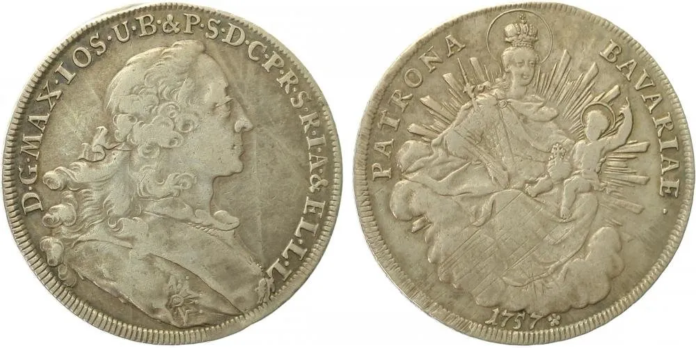Bavorsko, Maximilian III. Josef, 1745 - 1777 — 1
