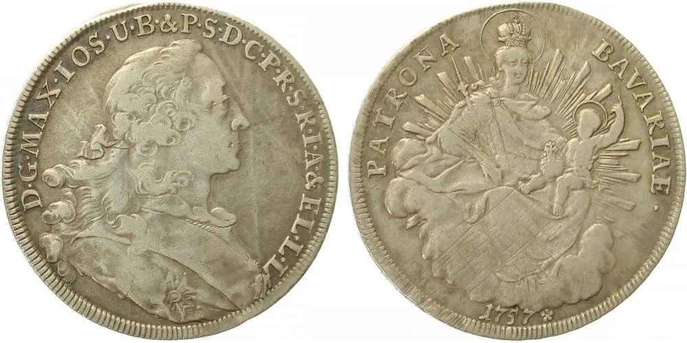 Bavorsko, Maximilian III. Josef, 1745 - 1777 — 1