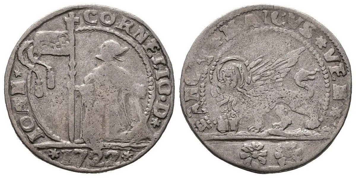 Itálie - Benátky, Johannes Cornel II., 1709 - 1722 — 1