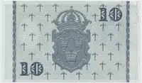 Švédsko, 10 Kronor 1958, modrý číslovač, P.43f - fotografie 2