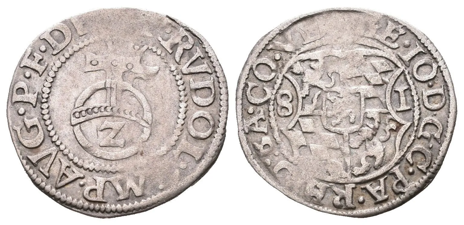 1/2 Batzen 1581, SaM.2037, patina, lehce ned. — 1