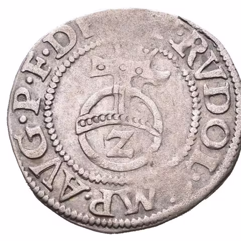 1/2 Batzen 1581, SaM.2037, patina, lehce ned.