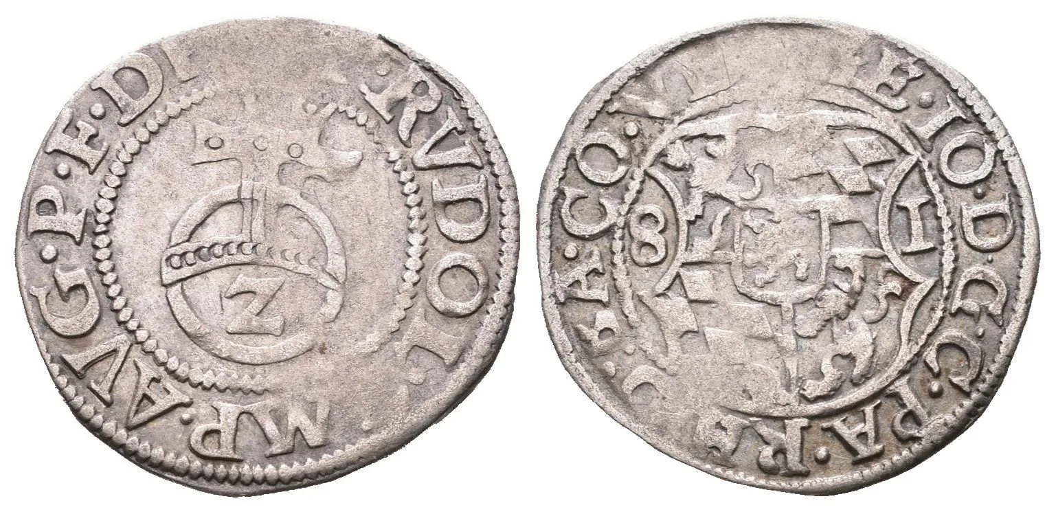 1/2 Batzen 1581, SaM.2037, patina, lehce ned. — 1