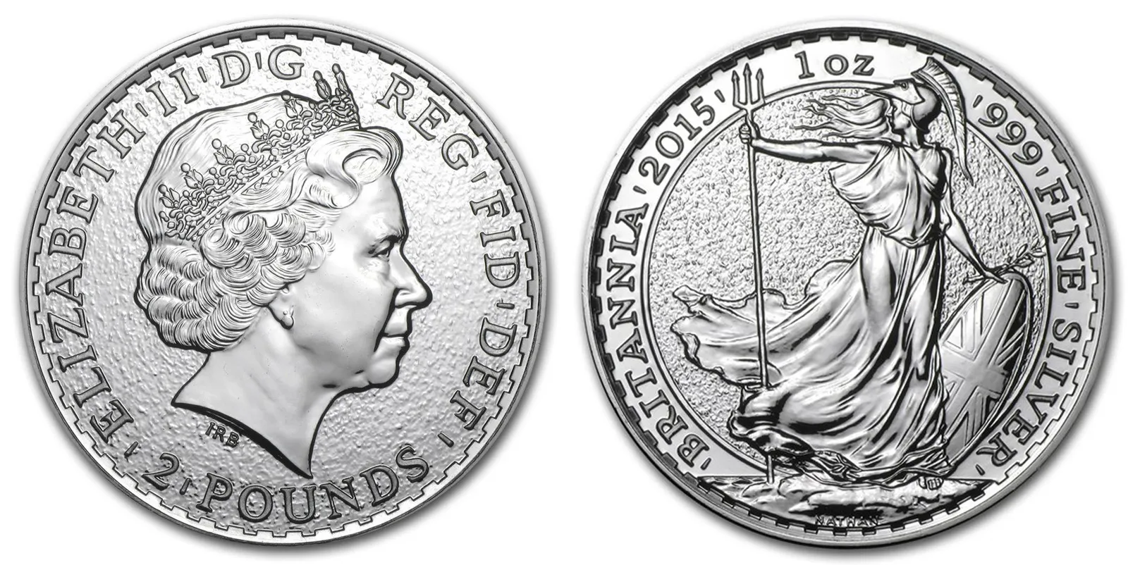Velká Británie, 2 Pounds 2015 - Britannia