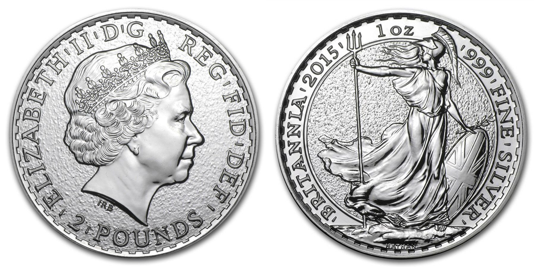 Velká Británie, 2 Pounds 2015 - Britannia
