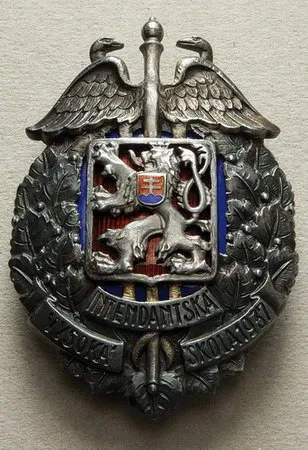 Československo - odznaky vojenských škol — 1