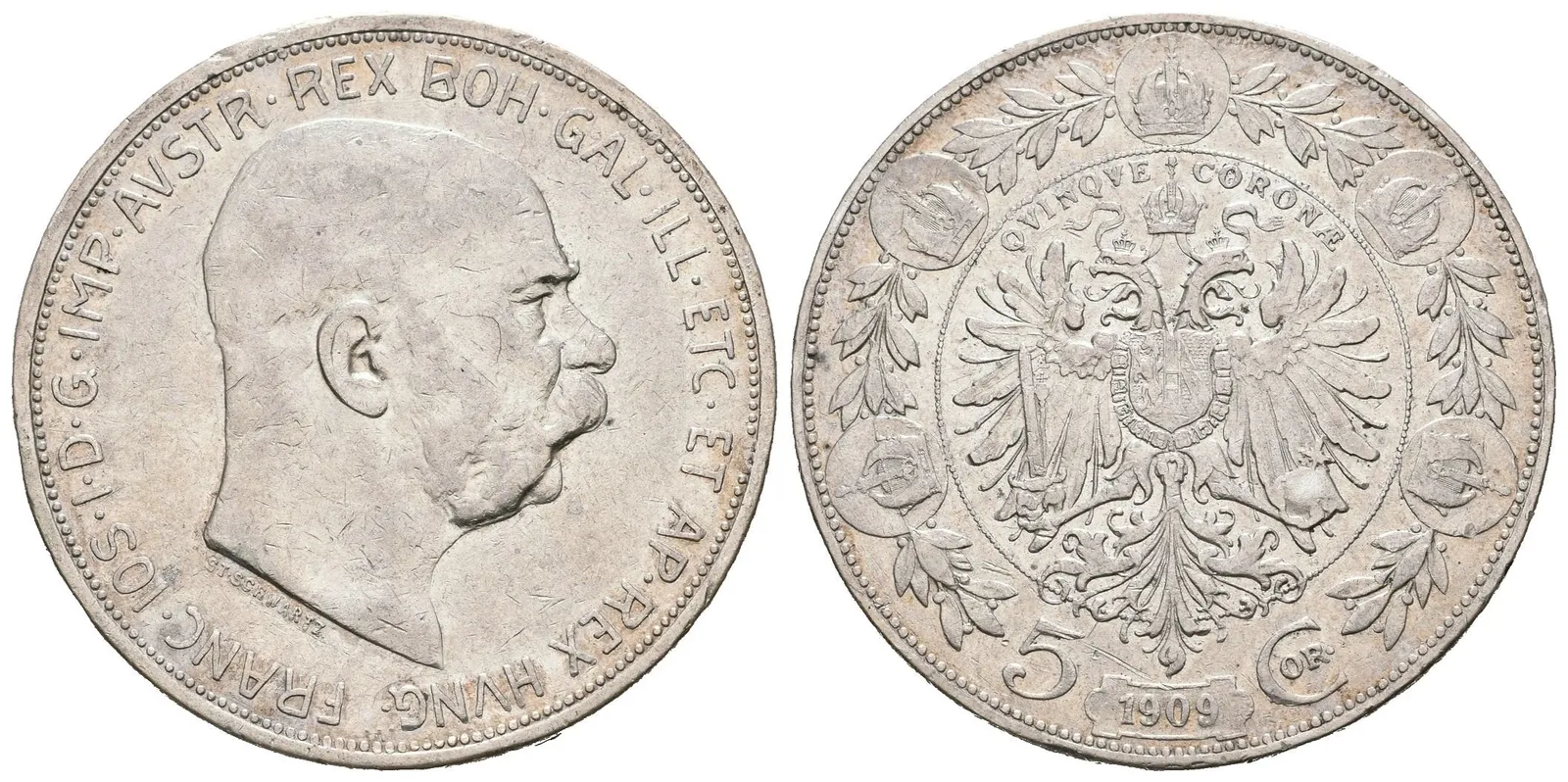 5 Koruna 1909