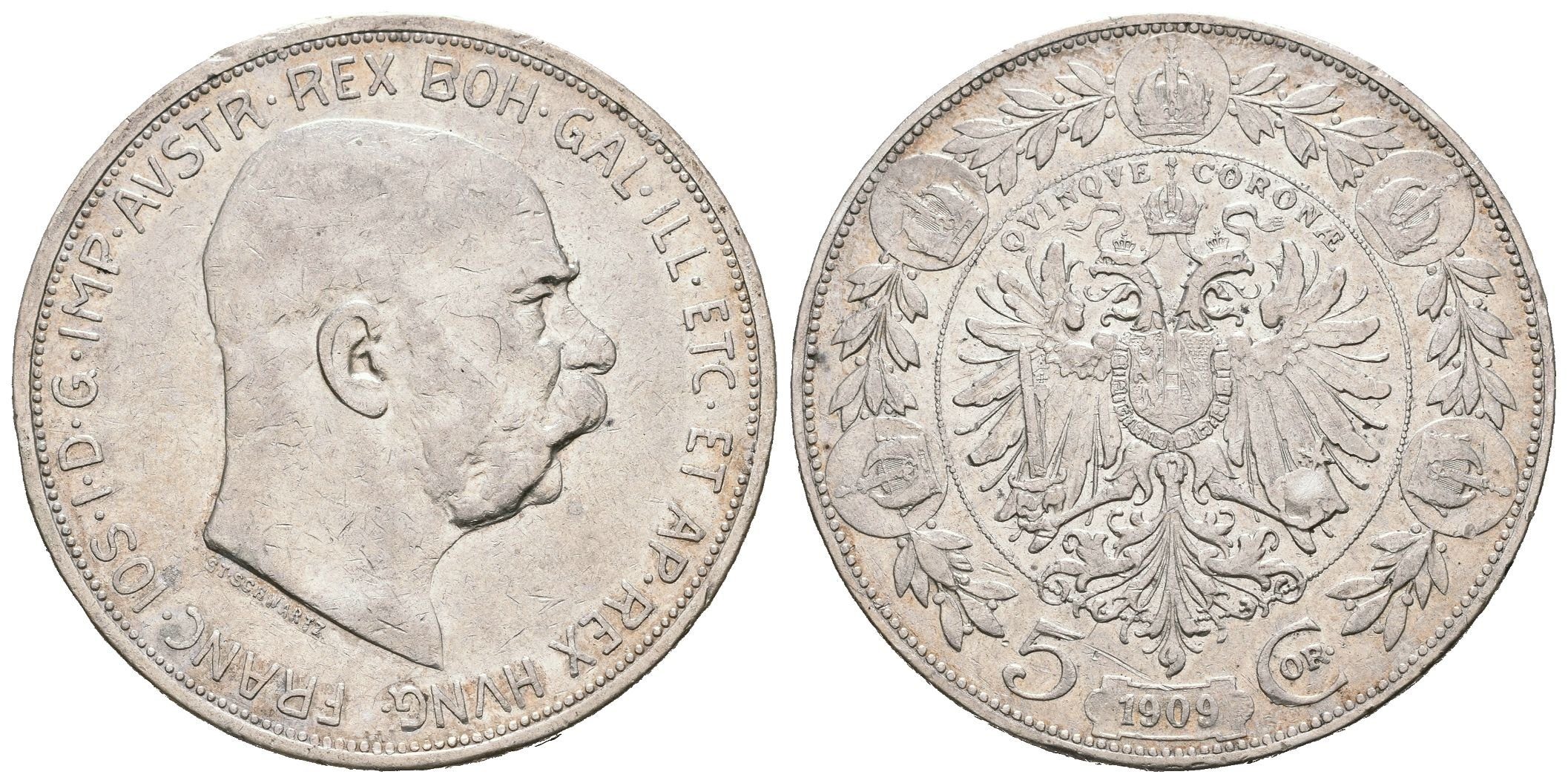 5 Koruna 1909