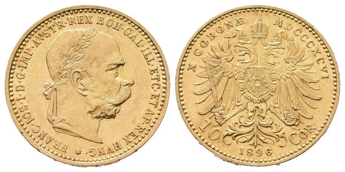 10 Koruna 1896