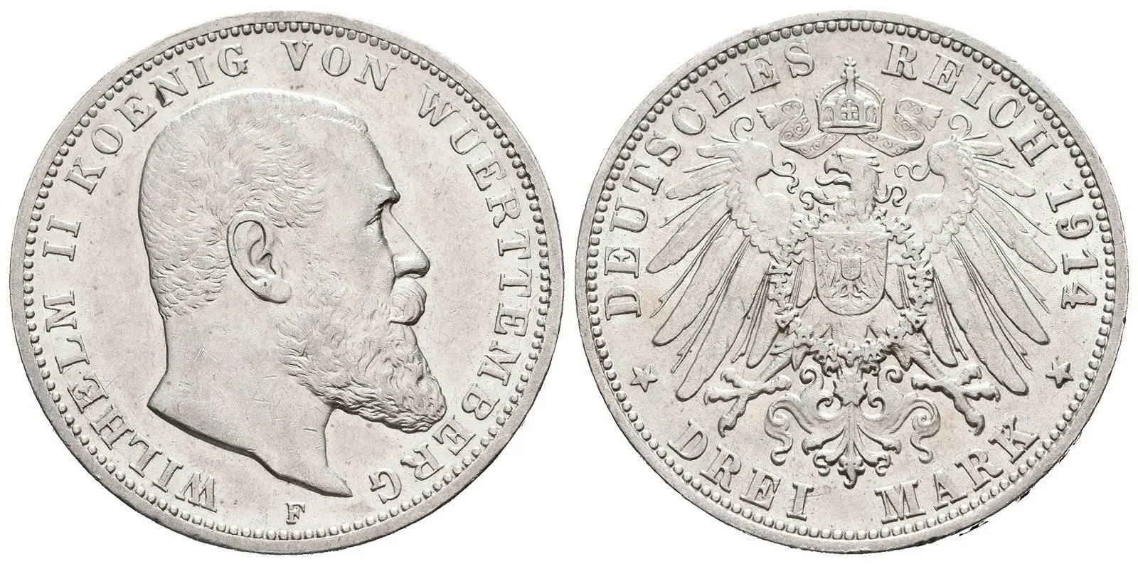 Württemberg, Wilhelm II., 1891 - 1918 — 1