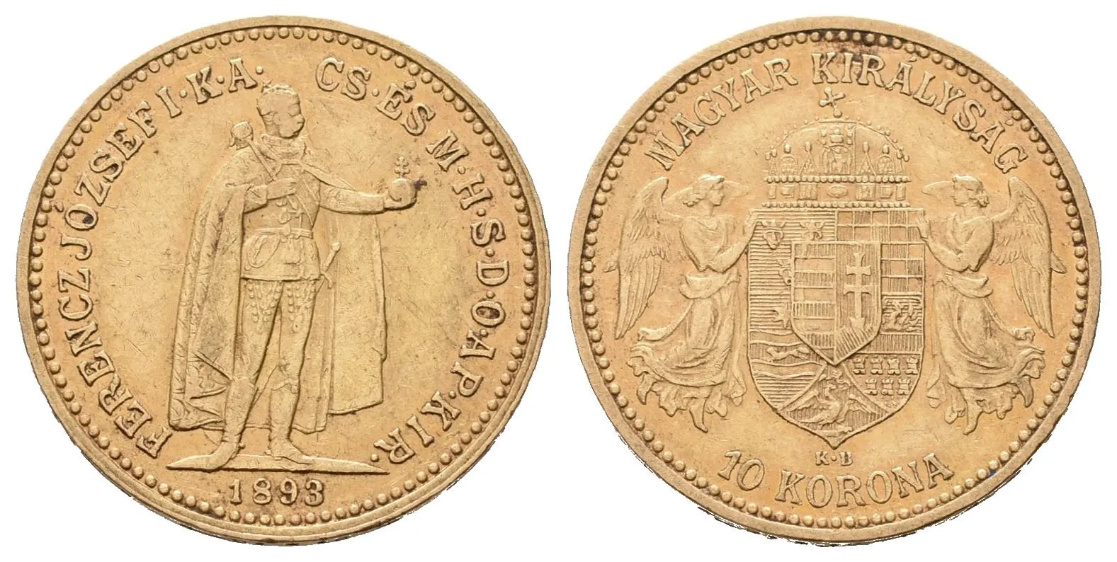 10 Koruna 1893 KB