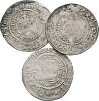Vladislav II. Jagellonský, Pražský groš, 3 ks