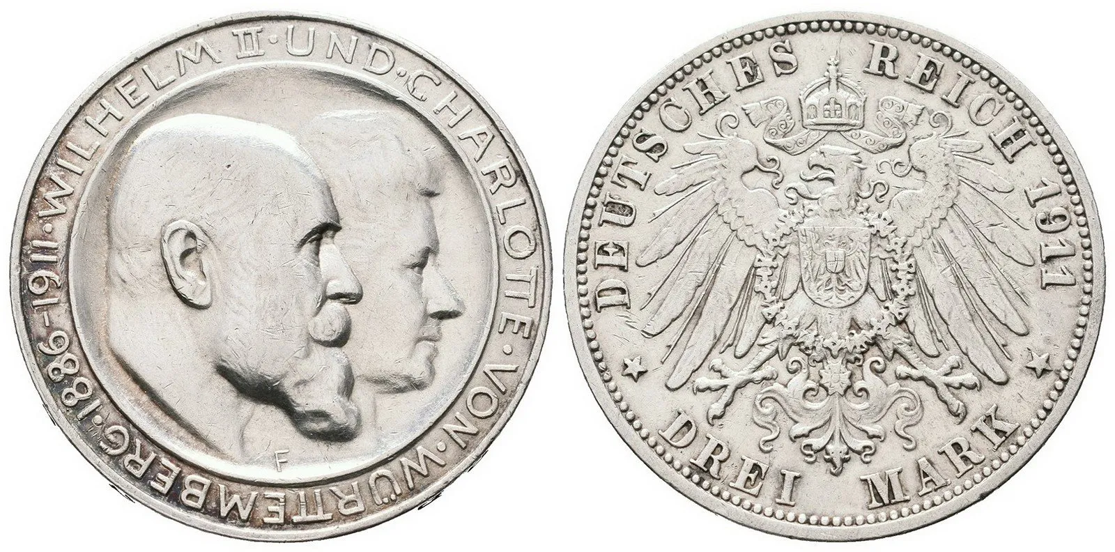 Württemberg, Wilhelm II., 1891 - 1918 — 1