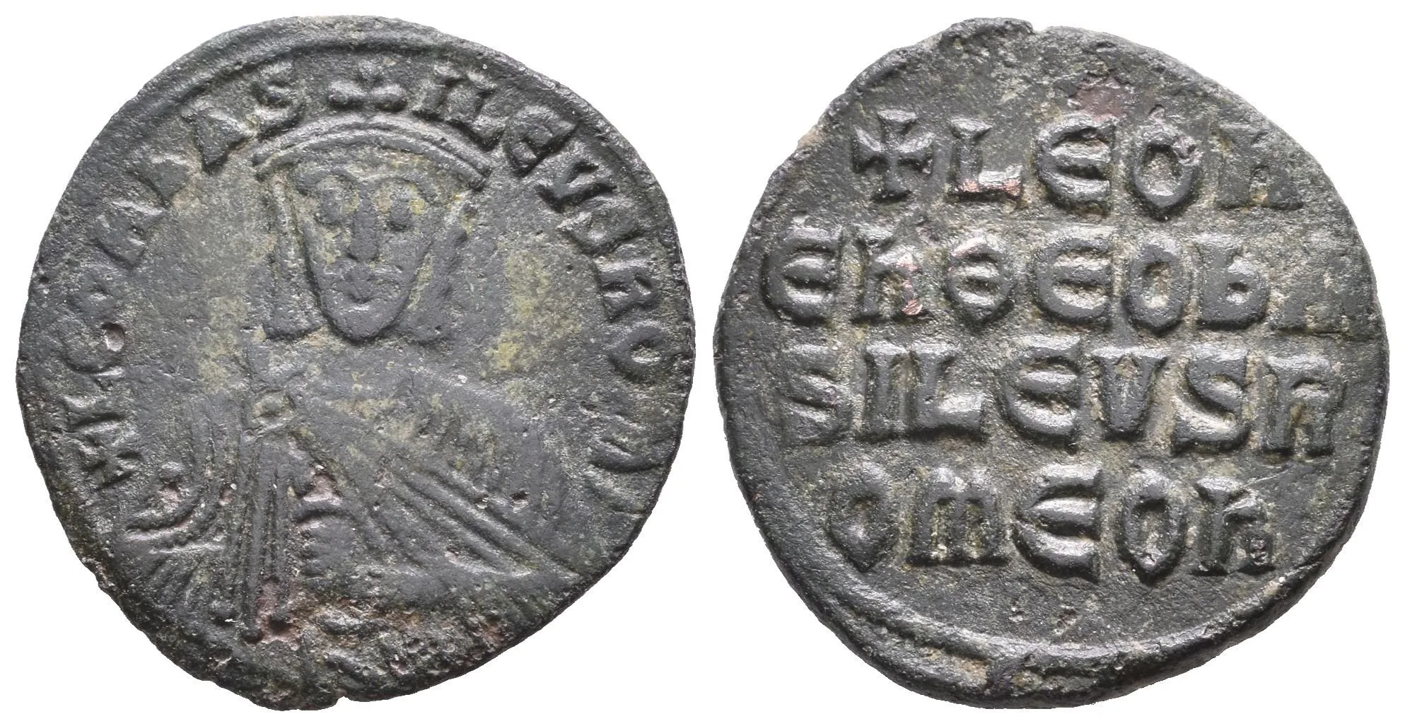 Follis, Constantinopolis, SB.1729, pěkně vyražený, pěkná patina — 1