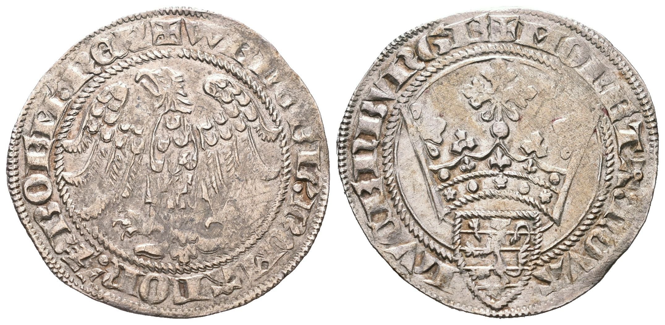 Václav IV., Gans (Groš) pro Lucembursko, L.163-1