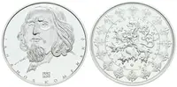 Stříbrná investiční medaile - Jan Amos Komenský - Ag 29 g - 999/1000 + Certifikát