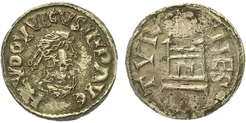 Francie - Karolingové, Ludvík zbožný, 814 - 840 — 1