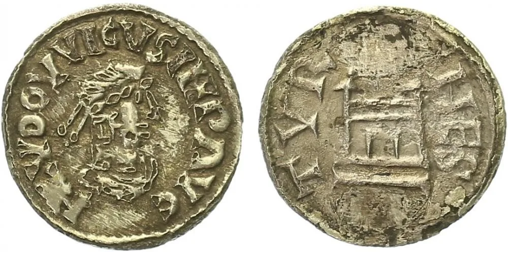 Francie - Karolingové, Ludvík zbožný, 814 - 840 — 1