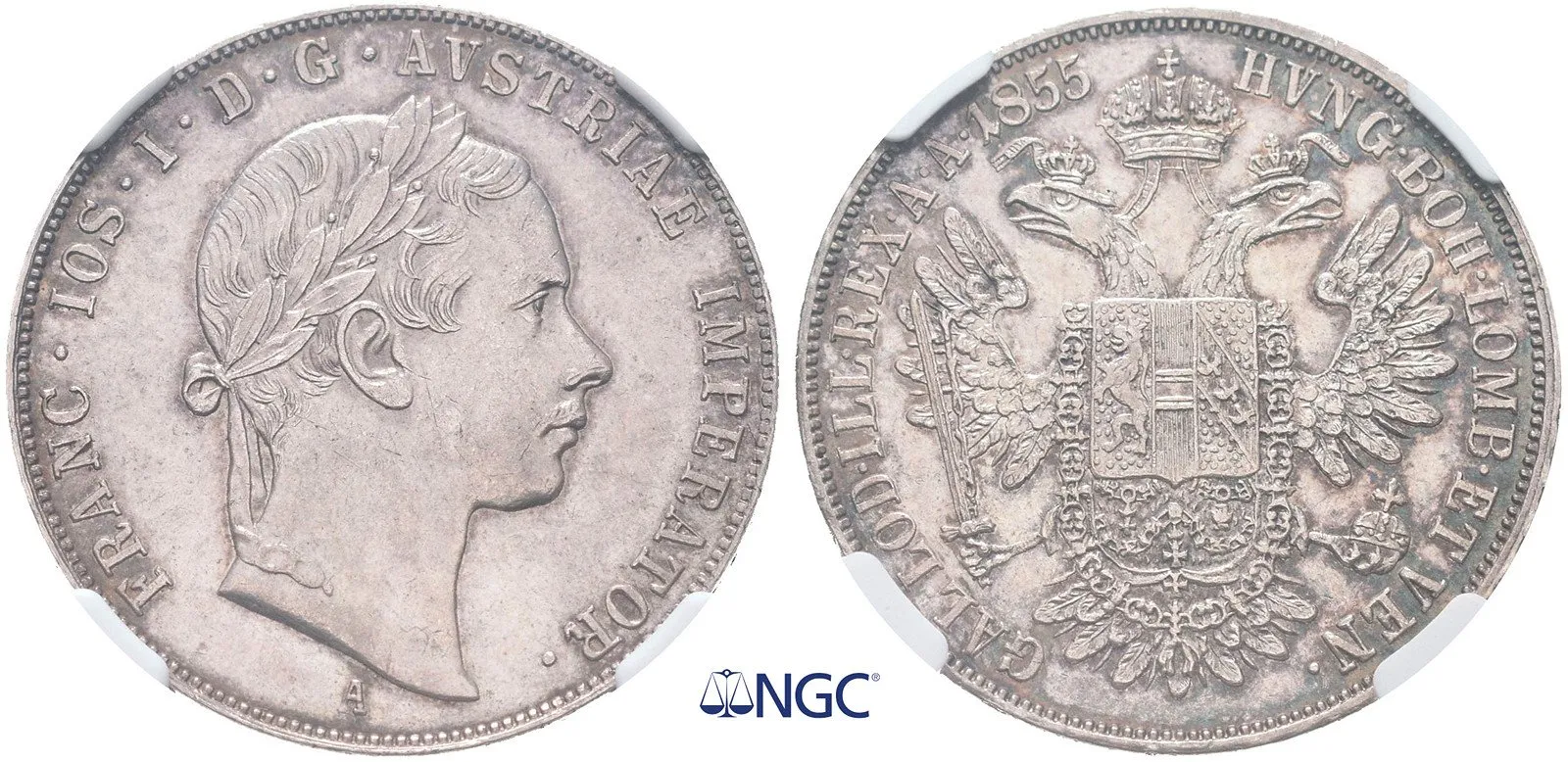 Konvenční měna, 1848 - 1857 — 1