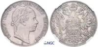 Konvenční měna, 1848 - 1857 — 1