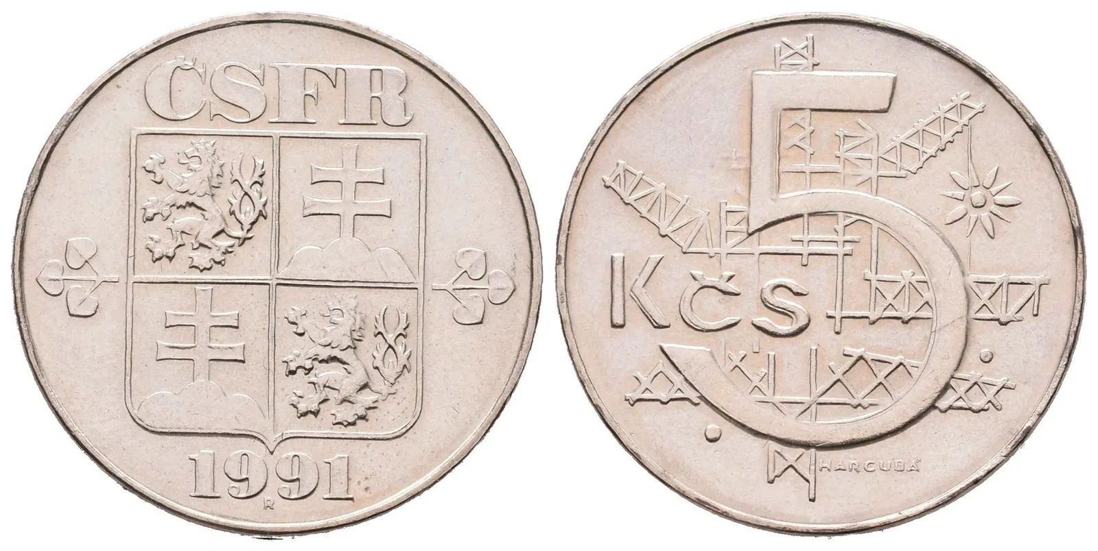 5 Koruna 1991 - Kremnica