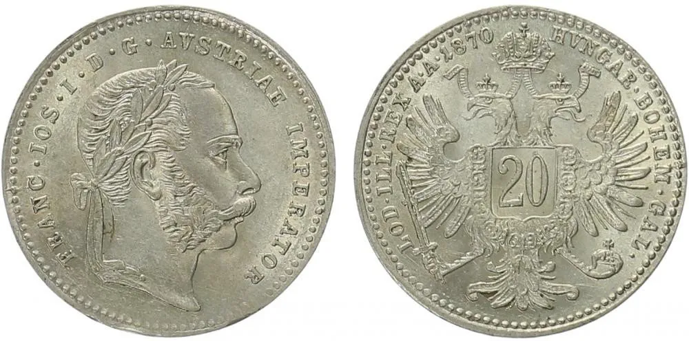 Rakouská a spolková měna, 1857 - 1892 — 1